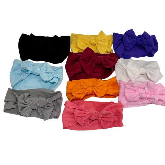 New ❤️ 10 pc lot Bow headbands baby toddler
Girl stretch bows - Picture 4 of 9